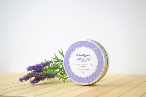 Sustain Yourself Body Lotion Bar Lavender in Tin